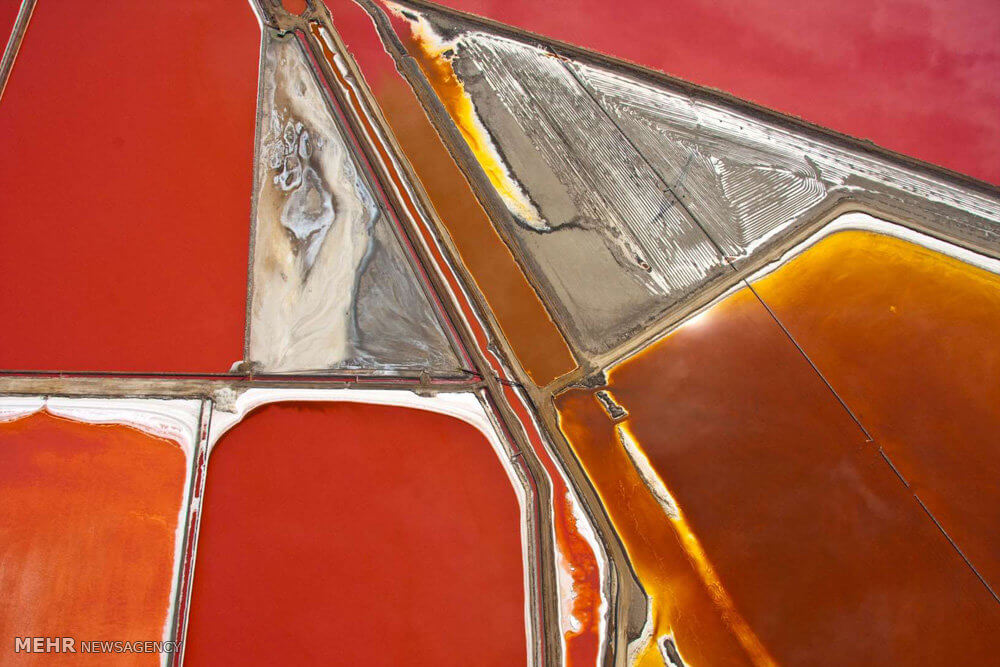 تصاویردشت های رنگی نمک,تصاویردشت های نمک جهان,عکس های دشت های نگی