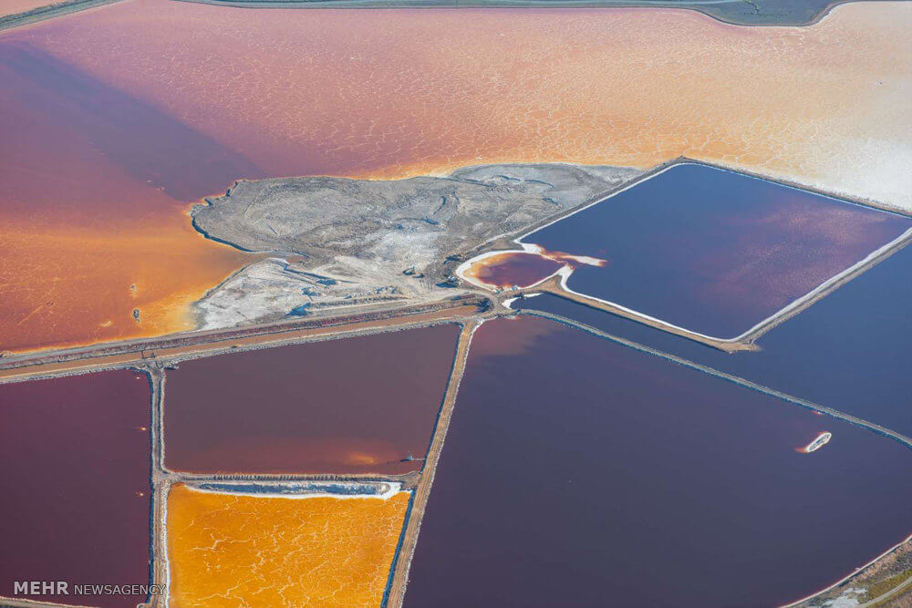 تصاویردشت های رنگی نمک,تصاویردشت های نمک جهان,عکس های دشت های نگی