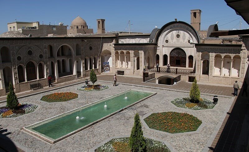 عکس تماشایی‌ترین خانه تاریخی ایران در کاشان ,تصاویر تماشایی‌ترین خانه تاریخی ایران, تماشایی‌ترین خانه تاریخی ایران در محله سلطان امیر احمد کاشان