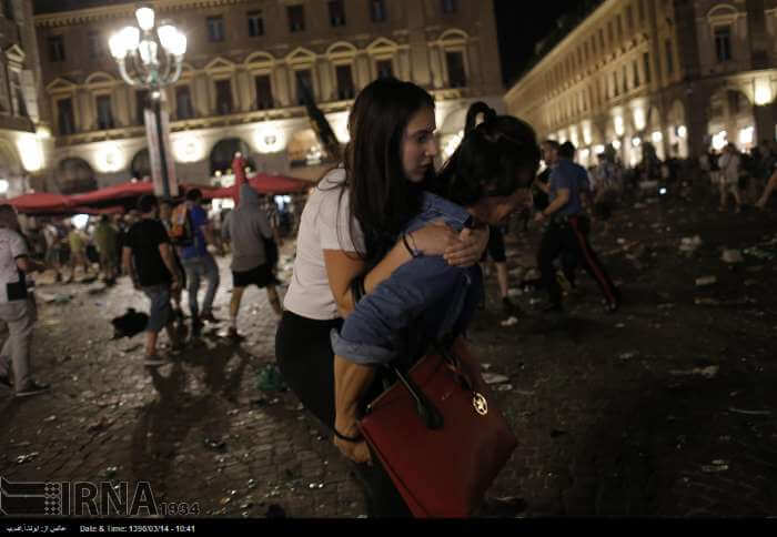 تصاویرزخمیان ازدحام جمعیت در تورین ایتالیا,عکس های زخمیان ازدحام جمعیت در تورین ایتالیا,عکس های تورین ایتالیا