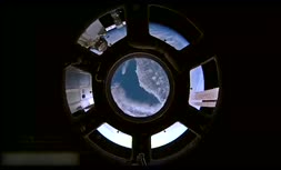 چشم انداز کره زمین از دید ایستگاه بین المللی فضایی