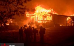 تصاویر آتش سوزی در کالیفرنیا,عکسهای آتش سوزی در کالیفرنیا,عکس آتش سوزی در کالیفرنیا
