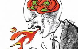 کاریکاتور هتاکی به رئیس جمهور در نماز عید فطر
