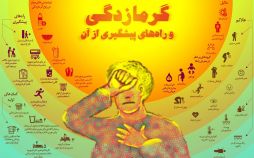 اینفوگرافیک گرمازدگی