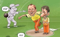 کاریکاتور قالیباف و احمدی نژاد