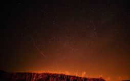 عکس های آسمان پرستاره کویر,تصاویر آسمان پرستاره کویر,عکس های آسمان روستای قاهان در قم