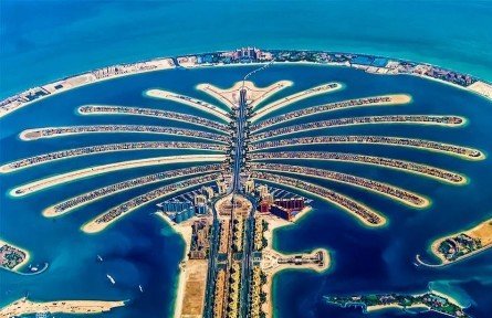 تصاویر جزیره نخل امارات