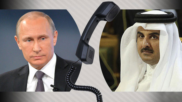 اخبار سیاسی,خبرهای سیاسی,خاورمیانه,پوتین و امیر قطر