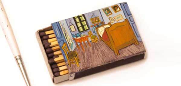 اخبار جالب,خبرهای جالب,خواندنی ها و دیدنی ها,نقاشی روی جعبه کبریت