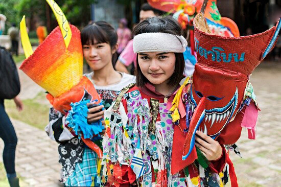 اخبار جالب,خبرهای جالب,خواندنی ها و دیدنی ها,جشنواره ارواح در تایلند