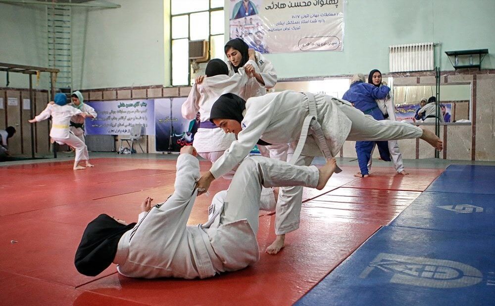 تصاویر تمرینات زنان جودوکار ایران,عکس های تمرینات زنان جودوکار ایران, تمرینات زنان جودوکار ایران