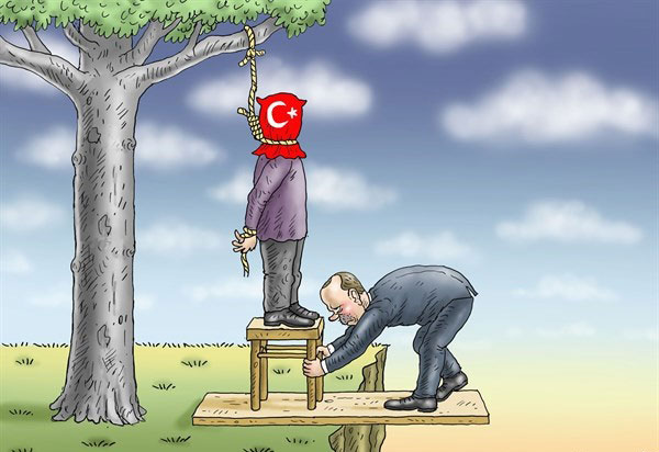 تصاویراقدامات اردوغان علیه کودتاچیان,