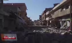 فیلم هوایی جدید از شهر موصل بعد از داعش