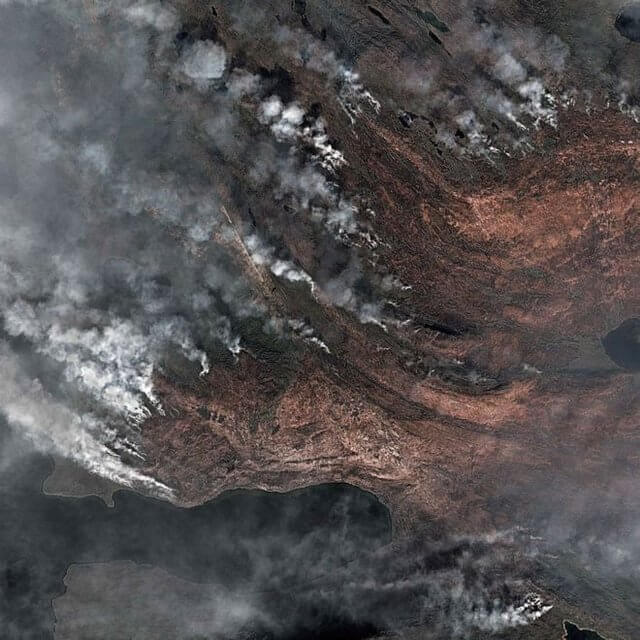آتش سوزی گرینلند,اخبار علمی,خبرهای علمی,طبیعت و محیط زیست