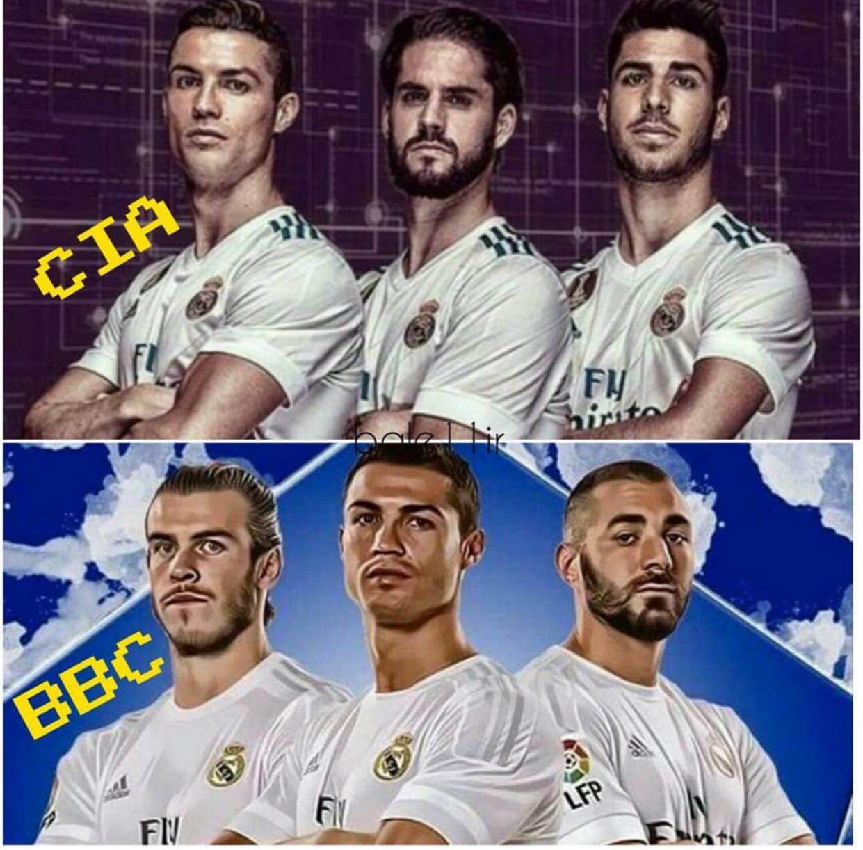 مثلث هجومی رئال مادرید مثلث هجومی رئال مادرید,اخبار فوتبال,خبرهای فوتبال,اخبار فوتبال جهان