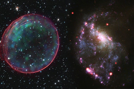 اخبار علمی,خبرهای علمی,نجوم و فضا,پدیده کهکشانی