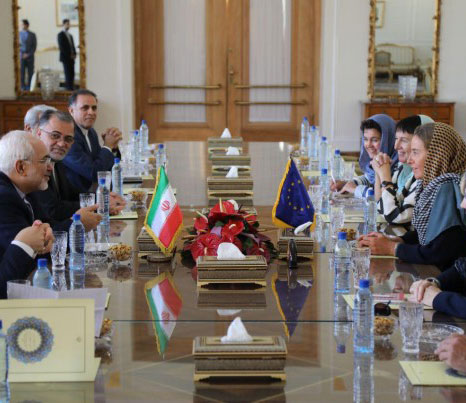 اخبار سیاسی,خبرهای سیاسی,سیاست خارجی,دیدار موگرینی با ظریف