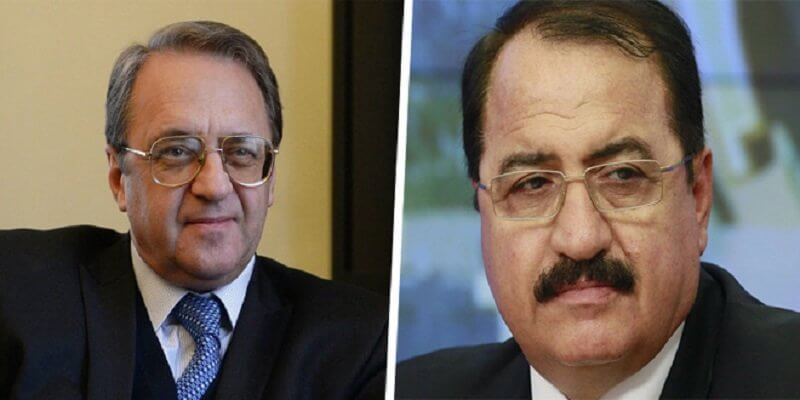 ریاض حداد و بوگدانف ریاض حداد و بوگدانف,اخبار سیاسی,خبرهای سیاسی,سیاست خارجی