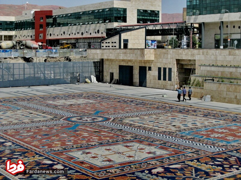 تصاویرزیباترین فرش سنگی جهان,عکس های بزرگترین فرش سنگی,تصاویرزیباترین فرش سنگی جهان در تبریز,
