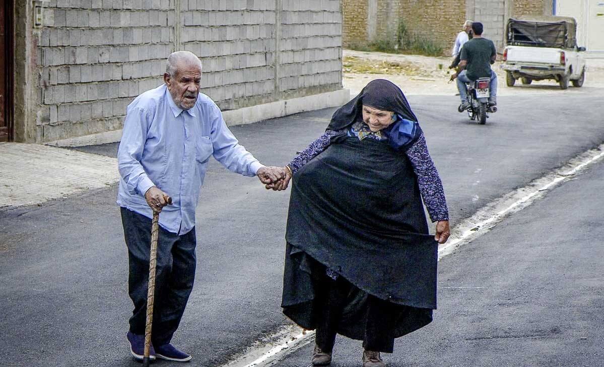 تصاویر زوج نابینا در شیراز,عکس های زندگی مشترک زوج نابینا,عکس زوج نابینا در زرقان شیراز