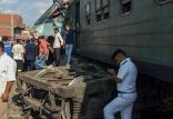 تصادف قطار در مصر,اخبار حوادث,خبرهای حوادث,حوادث