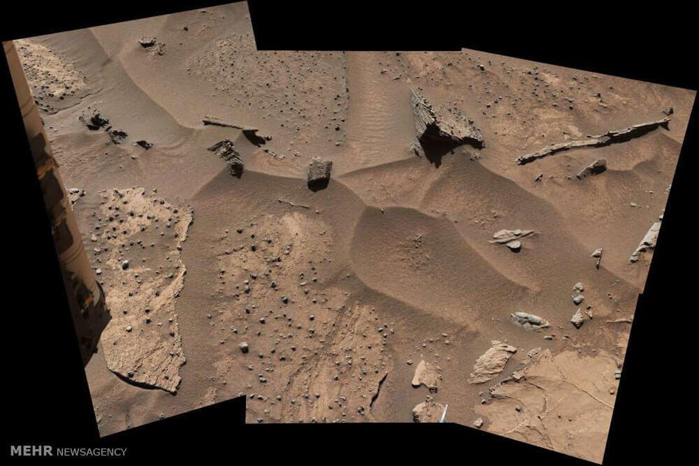 تصاویرازسطح مریخ,عکس های کنجکاوی ازسطح مریخ,تصاویرجدید ازمریخ نورد ناسا,