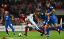 عکس دیدار تیم های فوتبال انگلیس و اسلواکی,تصاویر دیدار تیم های فوتبال انگلیس و اسلواکی,عکس دیداری حساس در ورزشگاه ومبلی