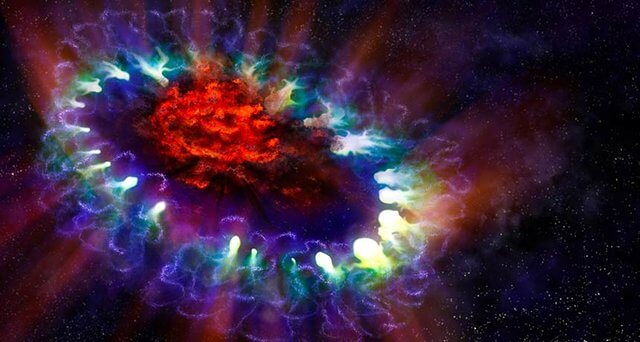 انفجار ابرنواختری,اخبار علمی,خبرهای علمی,نجوم و فضا