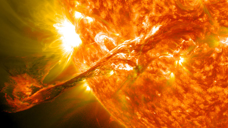 شعله های خورشید‎,اخبار علمی,خبرهای علمی,نجوم و فضا
