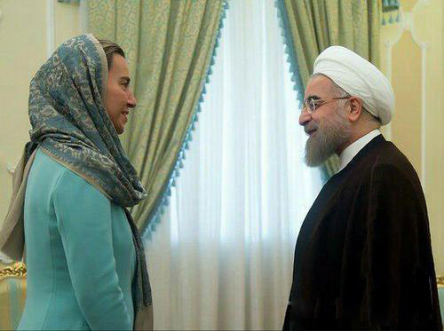 روحانی و مورگرینی,اخبار سیاسی,خبرهای سیاسی,سیاست خارجی