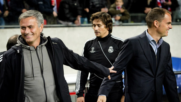 ژوزه مورینیو و دی بوئر ژوزه مورینیو و دی بوئر,اخبار فوتبال,خبرهای فوتبال,اخبار فوتبال جهان