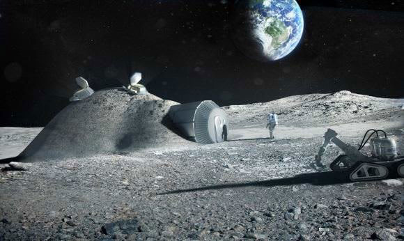 پایگاه فضایی در ماه,اخبار علمی,خبرهای علمی,نجوم و فضا