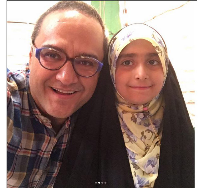 دخترشهید باغبانی و رامبد جوان,اخبار هنرمندان,خبرهای هنرمندان,بازیگران سینما و تلویزیون