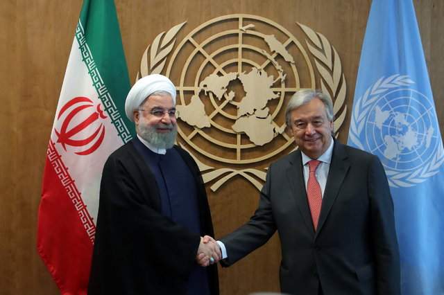 حسن روحانی و آنتونیو گوترش,اخبار سیاسی,خبرهای سیاسی,دولت