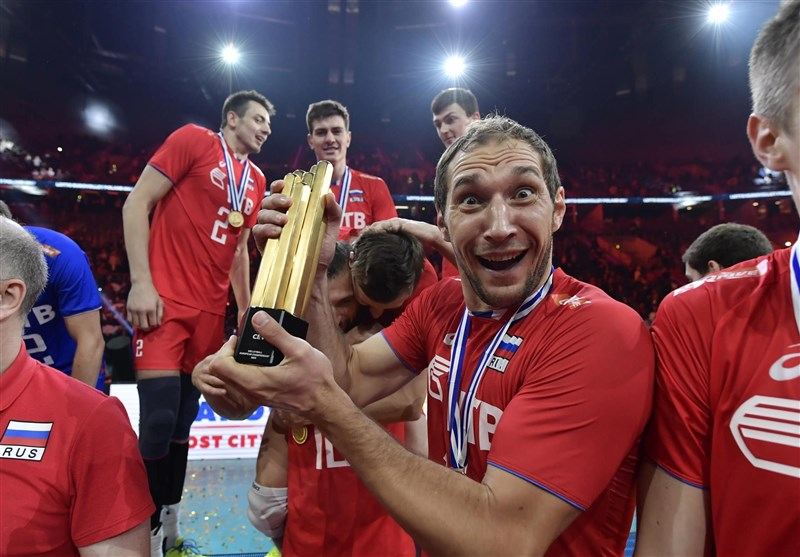 تصاویرقهرمانی والیبال روسیه,عکس های مسابقات قهرمانی اروپا2017,تصاویروالیبال قهرمانی مردان اروپا,