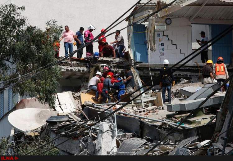 تصاویر زلزله مکزیکوسیتی,عکسهایی از خسارت های زلزله مکزیکوسیتی,عکسهای زلزله دیشب زلزله مکزیکوسیتی