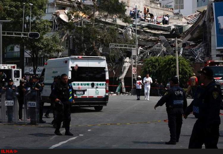 تصاویر زلزله مکزیکوسیتی,عکسهایی از خسارت های زلزله مکزیکوسیتی,عکسهای زلزله دیشب زلزله مکزیکوسیتی
