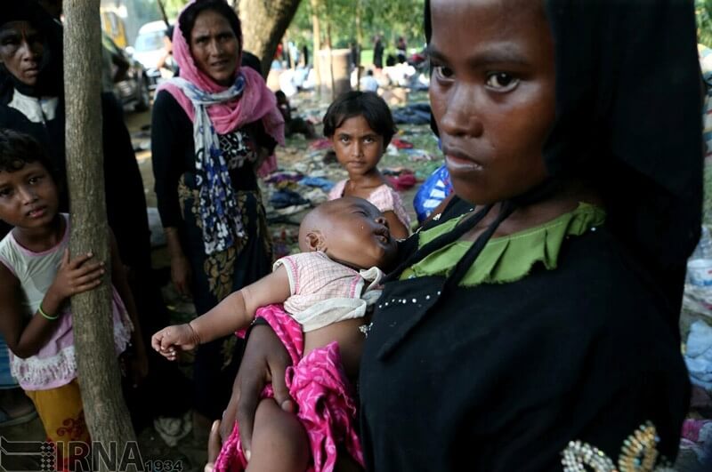 عکس های توزیع کمک های ایران به مسلمانان میانمار,تصاویر پناهندگان میانمار در بنگلادش,تصاویر مسلمانان میانمار در بنگلادش