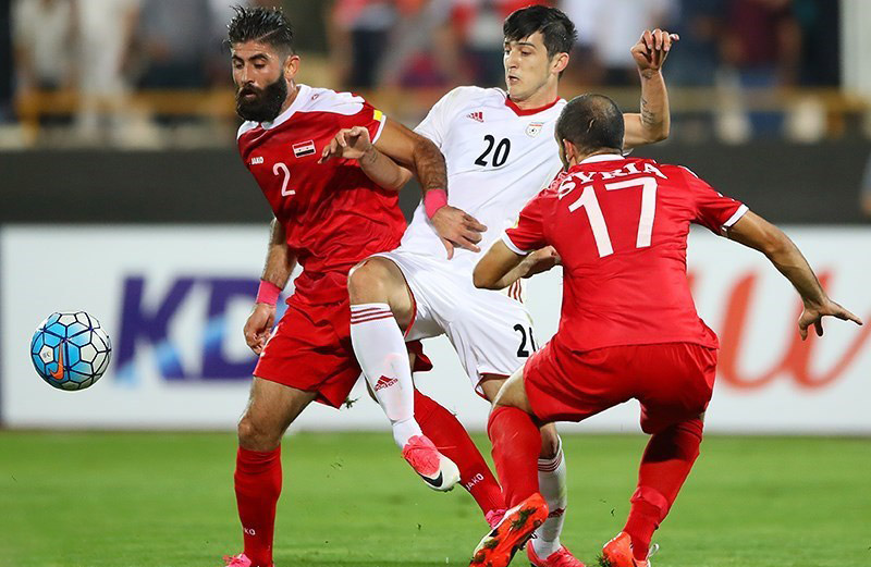 تصاویر فوتبال ایران و سوریه,عکس های مقدملتی جام جهانی روسیه,عکس فوتبال ایران و سوریه در تهران