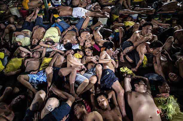تصاویر وضعیت اسفناک زندانی در فیلیپین,عکس های وضعیت اسفناک زندانی در فیلیپین,تصویر وضعیت اسفناک زندانی در فیلیپین
