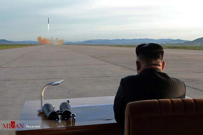 تصاویر آزمایش موشک بالستیک کره شمالی,عکسهایی از پرتاب موشک بالستیک کره,عکسهای پرتاب موشک کره شمالی,