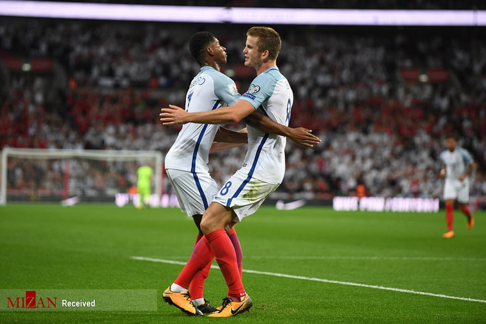 عکس دیدار تیم های فوتبال انگلیس و اسلواکی,تصاویر دیدار تیم های فوتبال انگلیس و اسلواکی,عکس دیداری حساس در ورزشگاه ومبلی