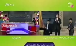 گاف بزرگ شبنم قلی‌خانی روی آنتن زنده + فیلم 