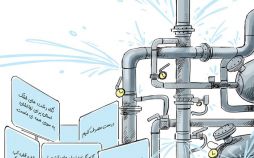 تصاویروضعیت آب تهران,,کاریکاتور,عکس کاریکاتور,کاریکاتور اجتماعی