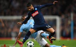 تصاویر دیدار تیم های منچستر سیتی و ناپولی, تصاویر لیگ قهرمانان اروپا, تصاویر فوتبال منچستر سیتی و ناپولی