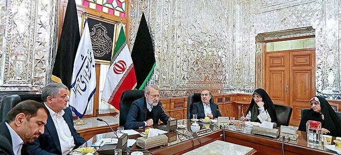 دیدار اعضای شورای شهر تهران با علی لاریجانی,اخبار اجتماعی,خبرهای اجتماعی,شهر و روستا