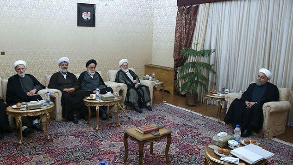 دیدار حسن روحانی و اعضای جامعه روحانیت مبارز,اخبار سیاسی,خبرهای سیاسی,احزاب و شخصیتها