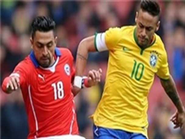 بازی برزیل مقابل شیلی,اخبار فوتبال,خبرهای فوتبال,جام جهانی