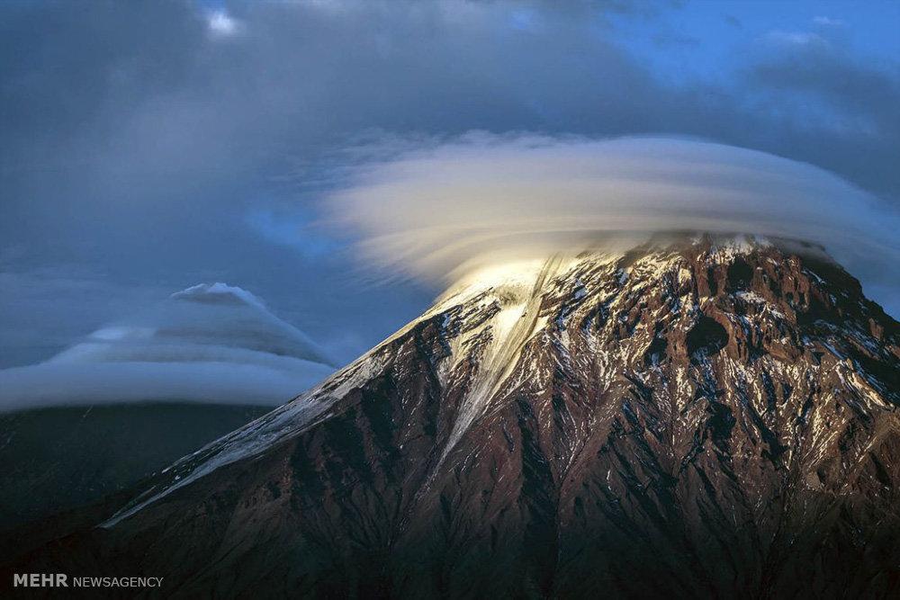 عکس ابر,تصاویر ابرها,تصاویر ابرها در کوه های آتشفشانی