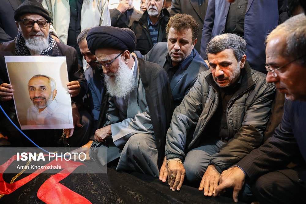 تصاویر تشییع پیکر داوود احمدی نژاد,عکس درگذشت برادر محمود احمدی نژاد,عکس های مراسم تشییع پیکر داوود احمدی نژاد